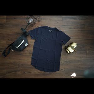 Dark Blue Textured Shirt Cotton On for Men